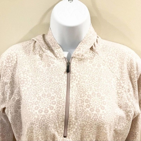 Patagonia Damask Half Zip Hooded Pullover Small - Picture 5 of 14